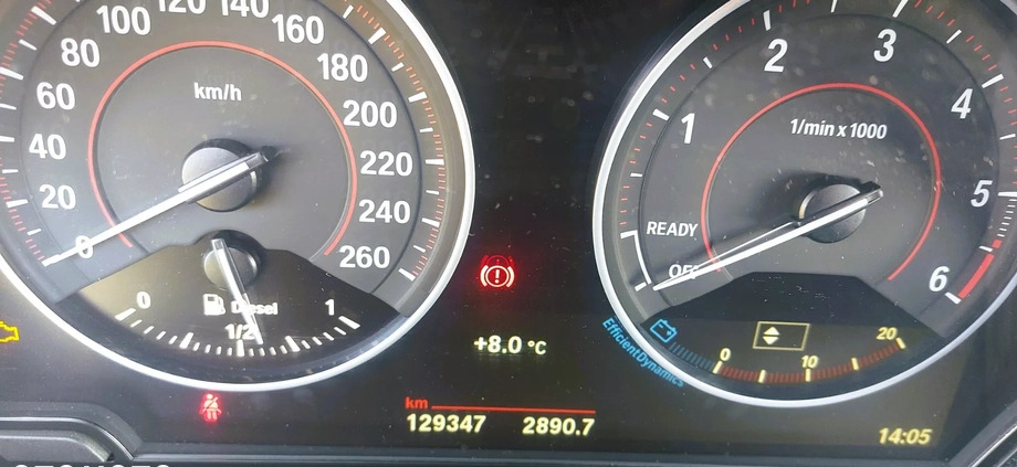 BMW Seria 1 cena 69900 przebieg: 130000, rok produkcji 2016 z Góra małe 436